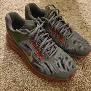 Nike airmax gray and pink